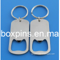 Metal Blank Bottle Opener Keychain